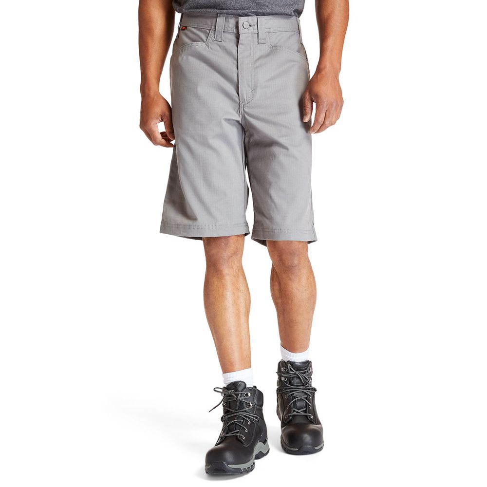 Timberland Mens Shorts PRO® Work Warrior Ripstop Utility - Grey - India TZ1780426